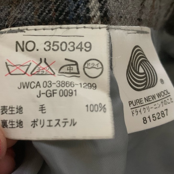 Japanese 100% Wool Tweed Skirt Gray
Maxi Skirt Plaid Skirt S - Picture 4 of 6